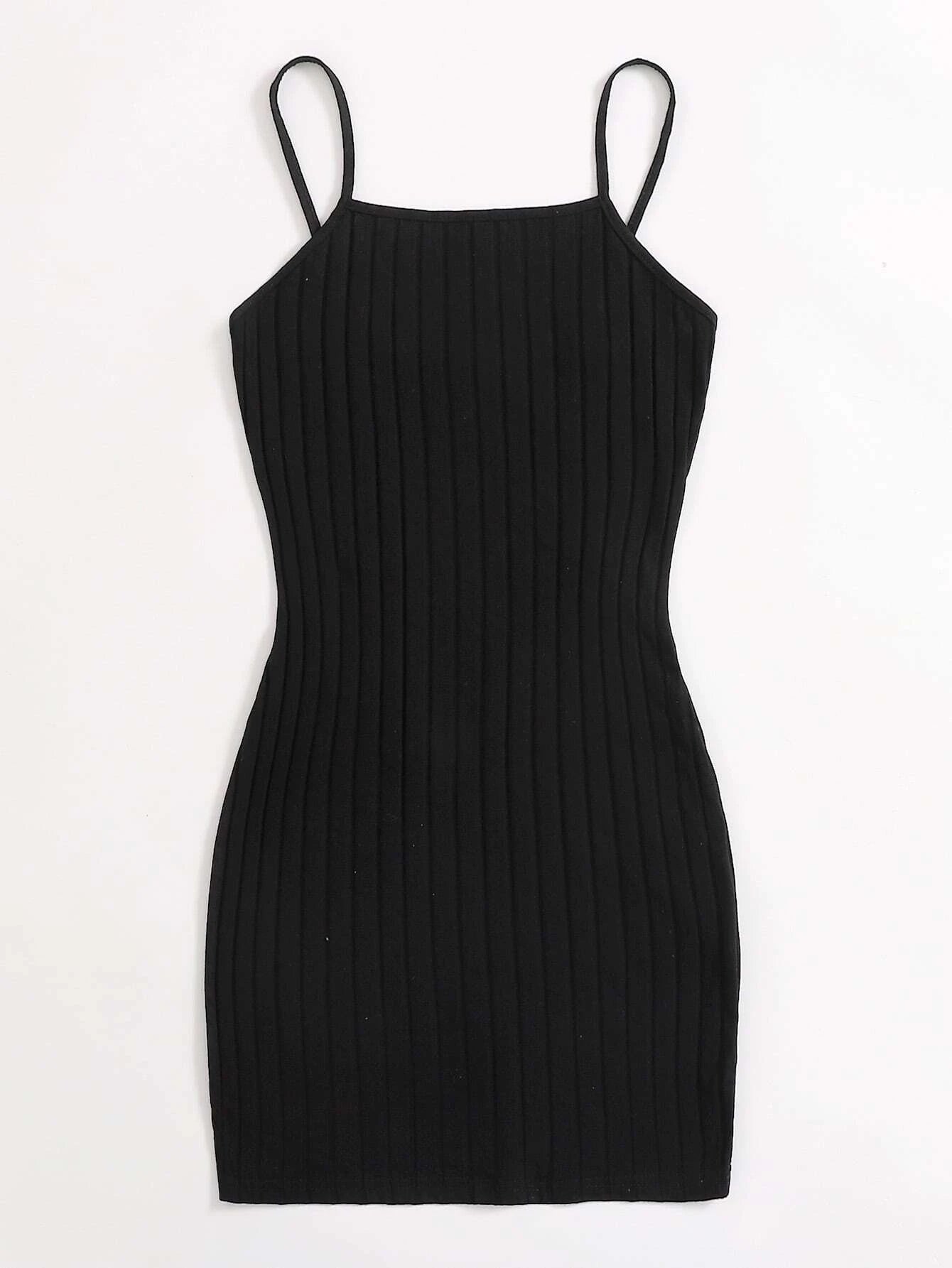 Ribbed Bodycon Mini Dress isabellapparel Ribbed Bodycon Mini Dress isabellapparel