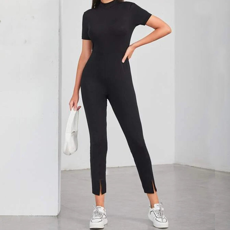 Split Hem Jumpsuit