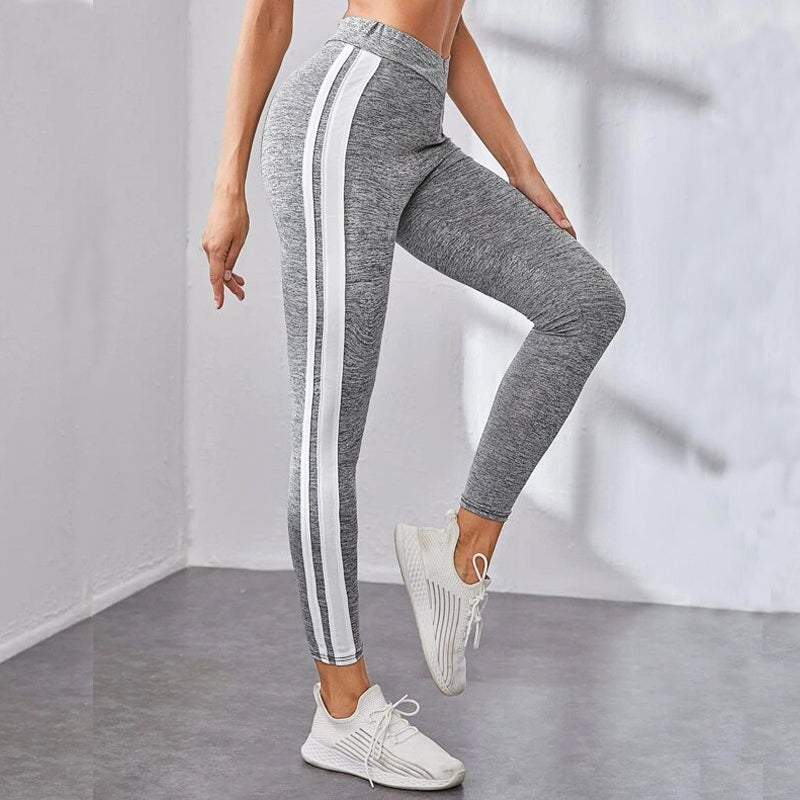 Striped Tape Side Leggings