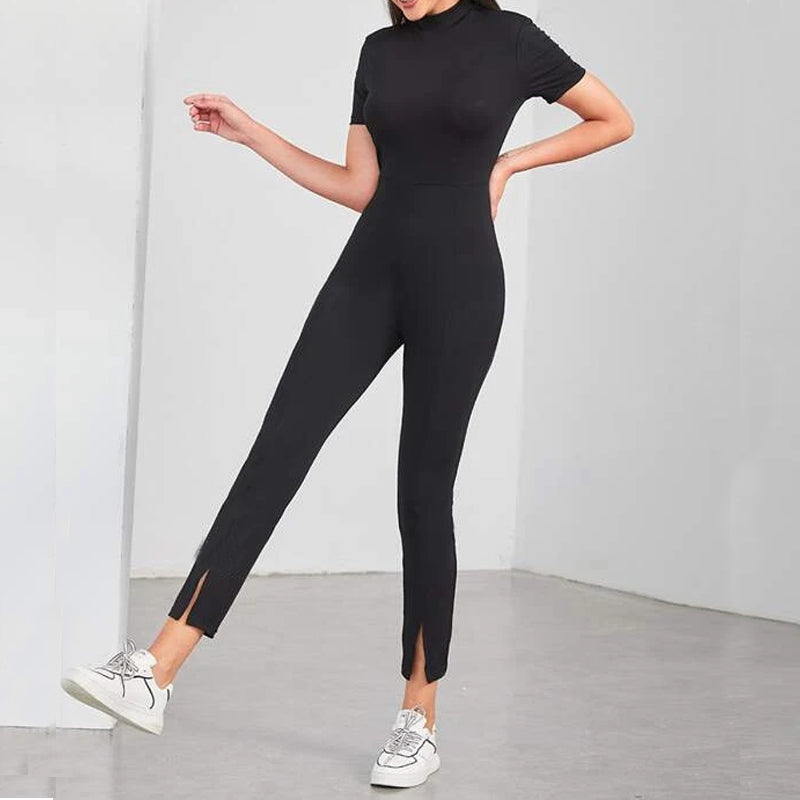 Split Hem Jumpsuit