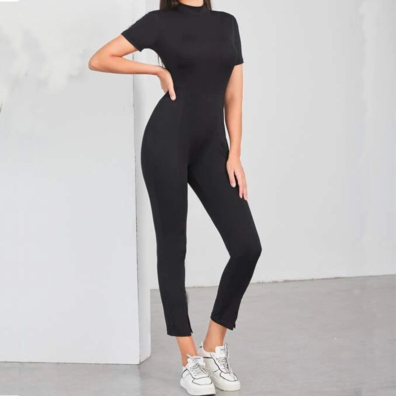 Split Hem Jumpsuit