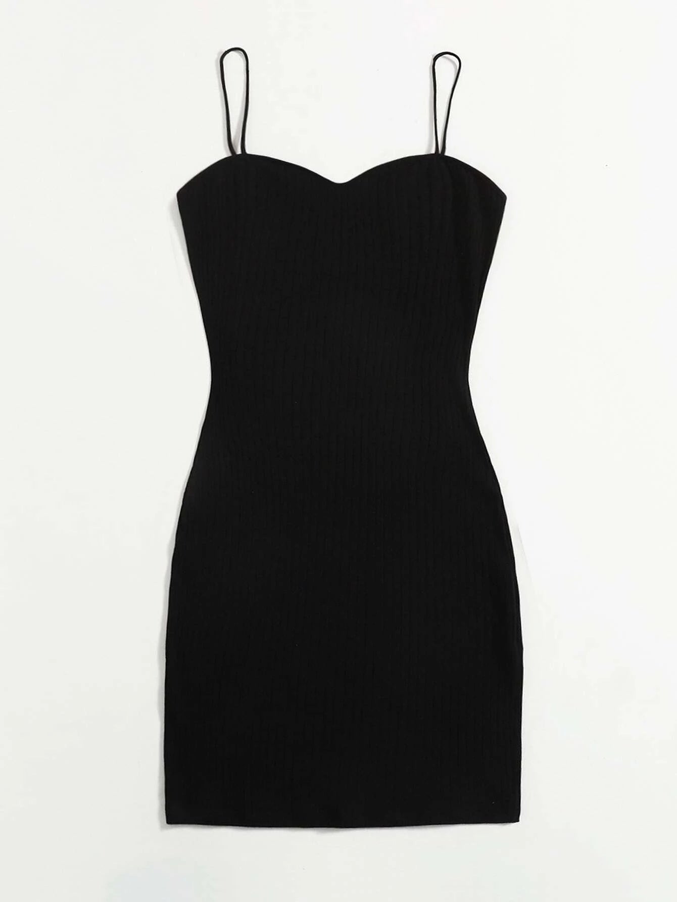 Solid Bodycon Dress